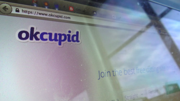 OkCupid landing page