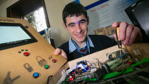 SciFest 2014 overall winner, Christopher Carragher