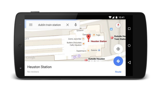 Google indoor maps