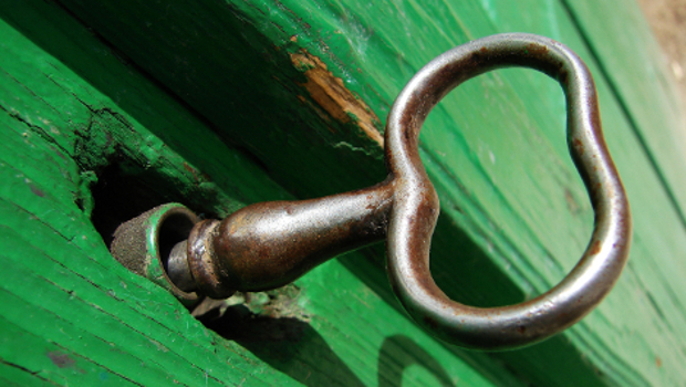 Key to green door