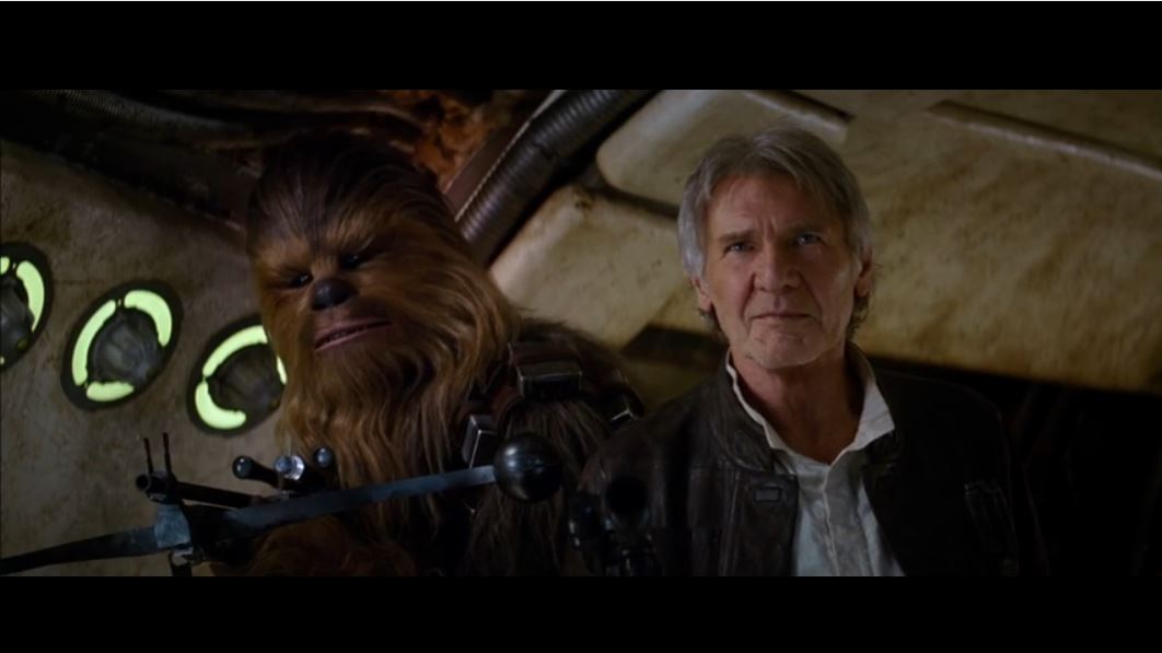 Han Solo and Chewbacca