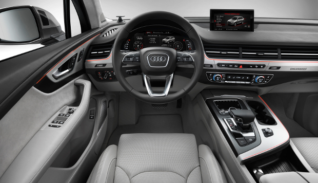 Audi car interior