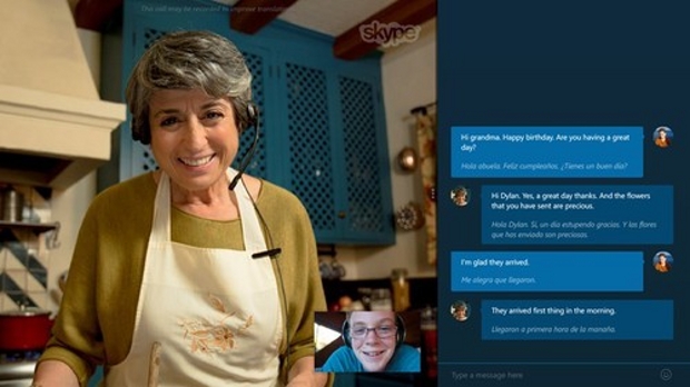 Skype translator