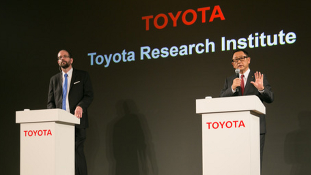Gill Pratt, Akio Toyoda, Toyota