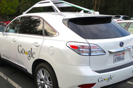 Google Lexus car
