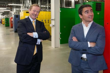 Google data centre opening
