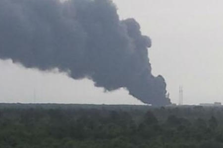 SpaceX explosion