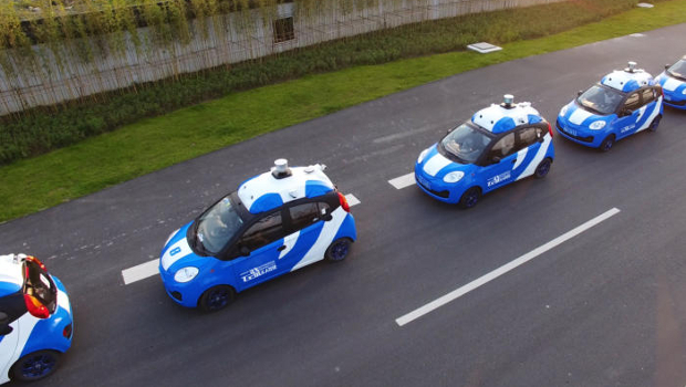 Baidu autonomous cars