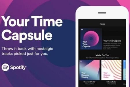 Spotify Time Capsule