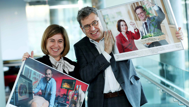 Dr Lorraine Byrne and Professor Michael Morris, AMBER