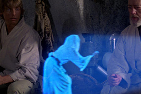 Princess Leia hologram