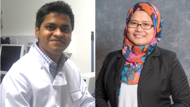 Dr Dilip Thomas and Dr Isma Liza Mohd Isa