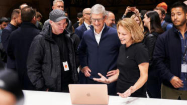 Tim Cook at MacBook Air launch