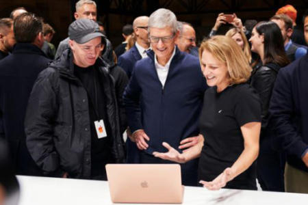 Tim Cook at MacBook Air launch