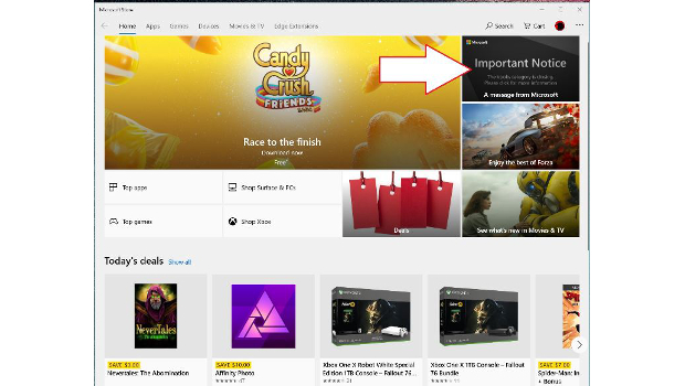 Windows ebook store