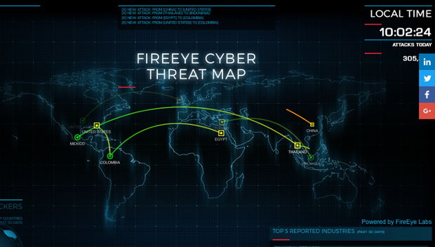 FireEye Map