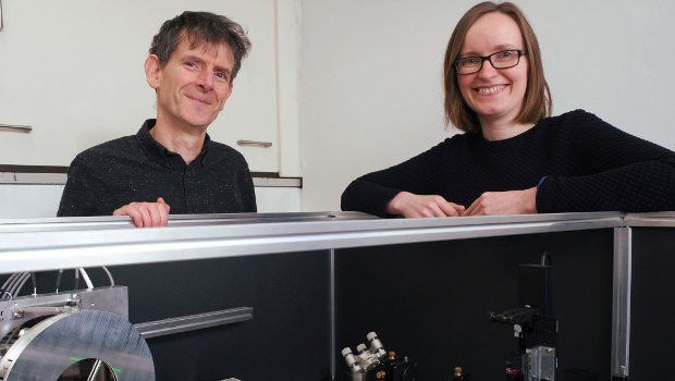 Dr Nicholas Devaney and Dr Fiona Kenny, School of Physics, NUI Galway