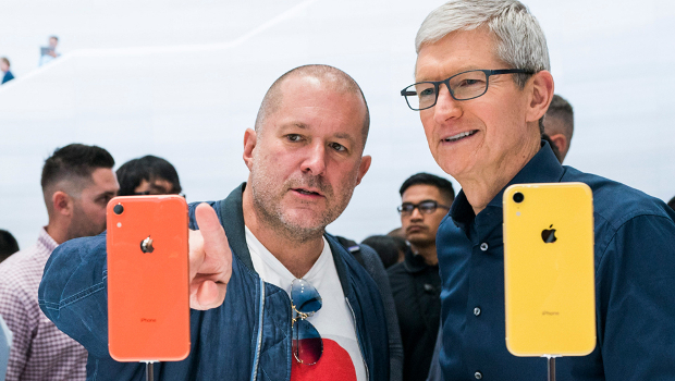 Jony Ive with Tim Cook