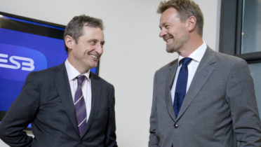 Jim Dollard ESB Generation and Trading Executive Director with Jens O. Økland, Equinor