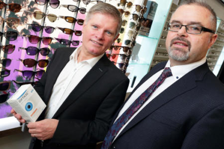 Ray Ryan, OSSM Cloud Solutions, and Larry Dunne, Scope Ophthalmics