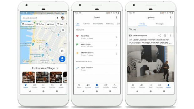 Google Maps Redesign