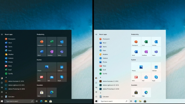 Microsoft Windows 10 icon Start menu