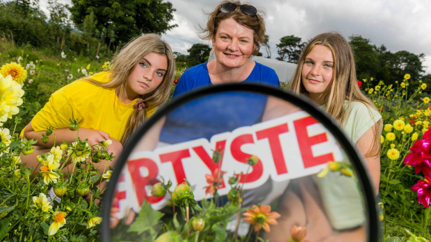 Sisters Ali and Clodagh Funge with Mari Cahalane, BTYSTE