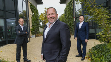 Peter Evans, BT Ireland; Paul Connell, Pure Telecom; and Ronan Whelan, Siro