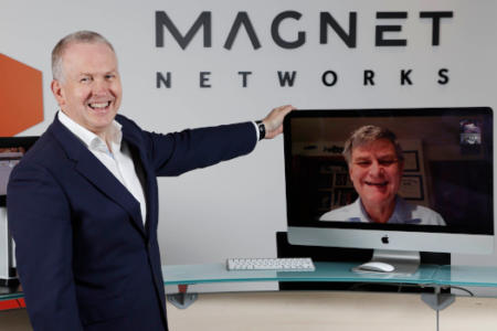 Peter McCarthy, Speed fibre Group & KenPeterson Jr, Magnet Networks