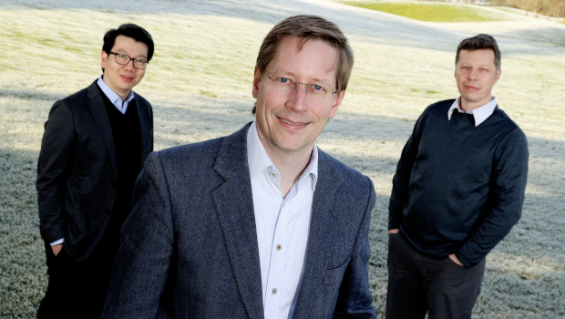 Dr Lester Ho, Dr Holger Claussen and Dr Senad Bulja, Tyndall National Institute