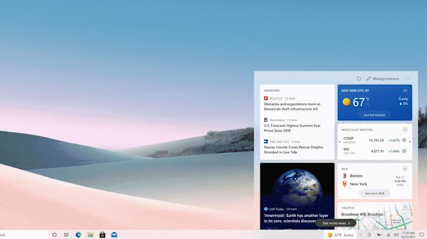 Microsoft WIndows Task Bar