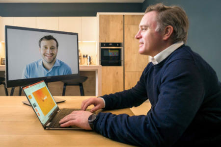 Tiago Paiva (on screen), Talkdesk with Ross Murray, Welltel