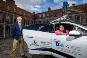 Lord Mayor of Dublin Hazel Chu with Paddy Flynn, Google