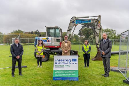 Danny McLoughlin, SDCC; Donna Gartland, Codema; Cllr Ed O'Brien Mayor of South Dublin; Teresa Walsh, SDCC; and David Fitzpatrick, TU Dublin