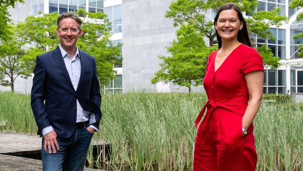 Denis Meade, Partner Development Lead at Microsoft Ireland and Yvonne Meijerhof, Head of Product at Ergo