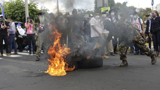 El Salvador protest