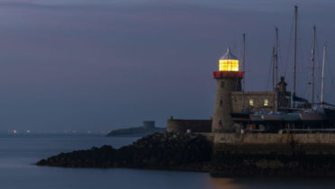 Howth Harbour Lighthouse by Jonathan Baker