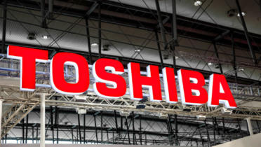 Toshiba sign