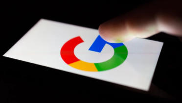 Google app on smartphone