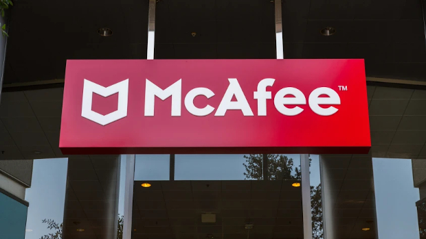 McAfee sign