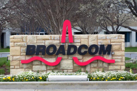 Broadcom sign