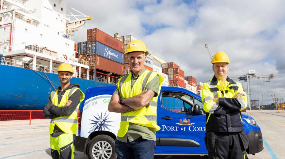 Donal Barry, Shane Kelly and Kevin O’Loughlin, Port of Cork