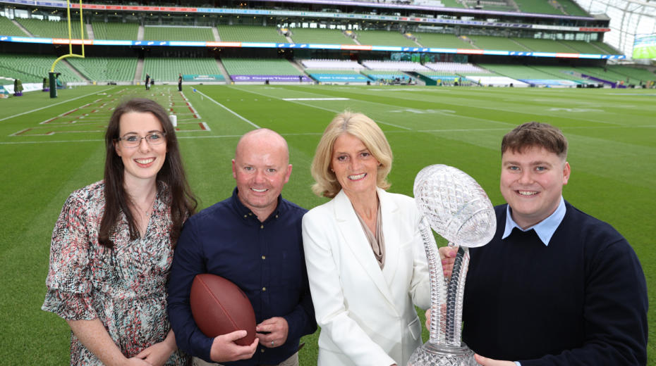 Aoife Madden and Mary Buckley, IDA Ireland, with Barry O’Connell, and Liam Jones, PFF