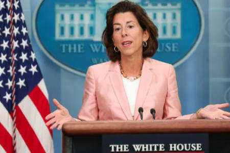 US Commerce Secretary Gina Raimondo