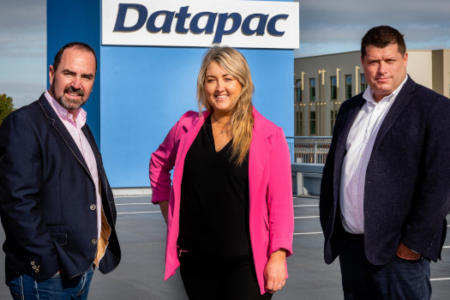 Greg Jones, Datto, Christine Fortune, Datapac, and Nicholas O’Donovan, Datto Ireland