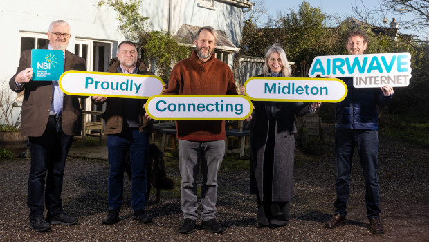 Pictured@ Dan O Sullivan, Cork County Council, John Barry Airwave, Toby Allen, Ballymaloe Cookery School, Valerie O Sullivan Cork County Council and Michael Spreadborough, Airwave