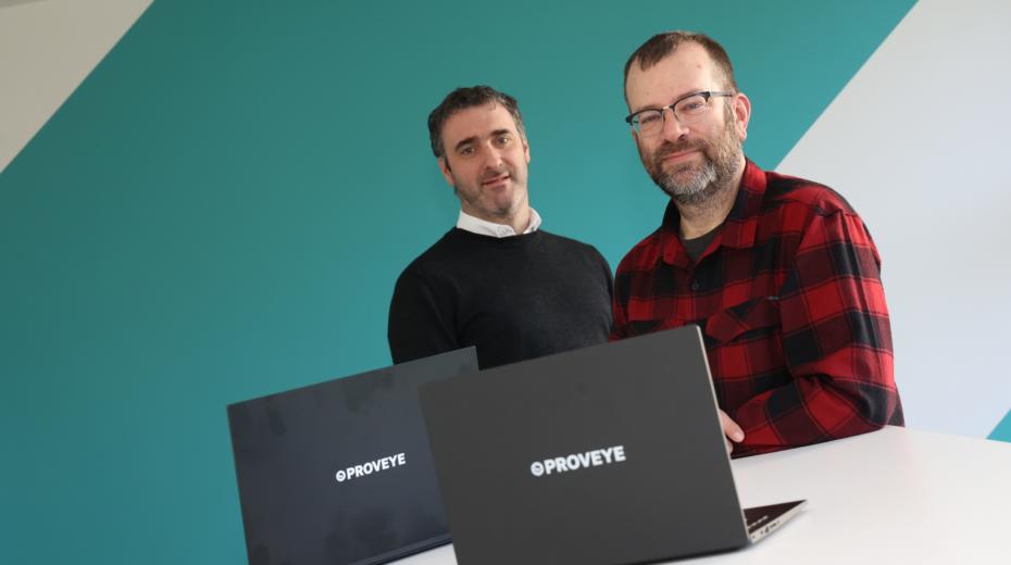 Jerome O’Connell and Prof Nick Holden, Proveye