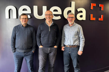 Nick Todd, Conygre; David Bole and Kevin Corrigan, Neueda