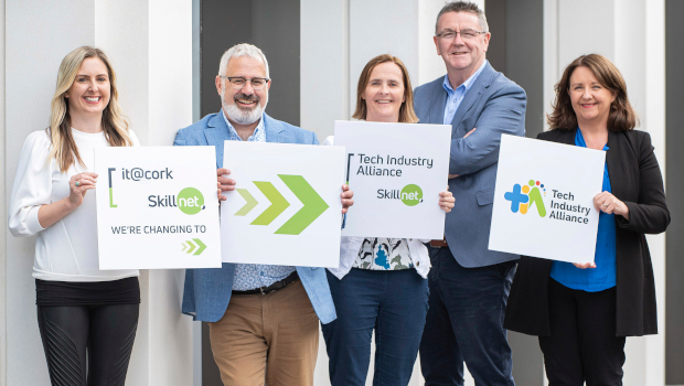 Laura Hughes, John Drury, Annette Coburn, Gerry Murphy, and Juliette Crowley, Tech Industry Alliance