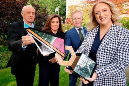 David Byrne, Enterprise Ireland; Marie Treacy, EY Ireland; Dónal Travers, IDA Ireland; and Una Fitzpatrick, Technology Ireland